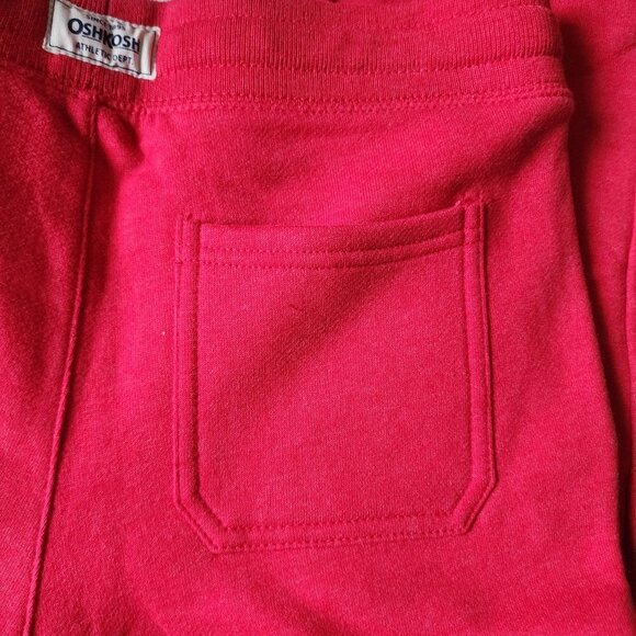 OshKosh B'gosh Classic Pull-On Joggers Red Youth Boys Size 14 - Picture 4 of 10